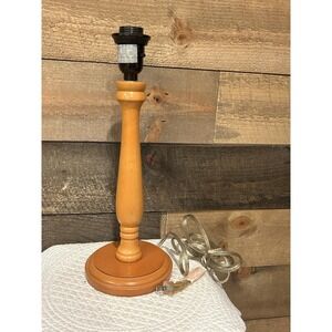 Pottery Barn Kids Wood Table Lamp No Shade Works